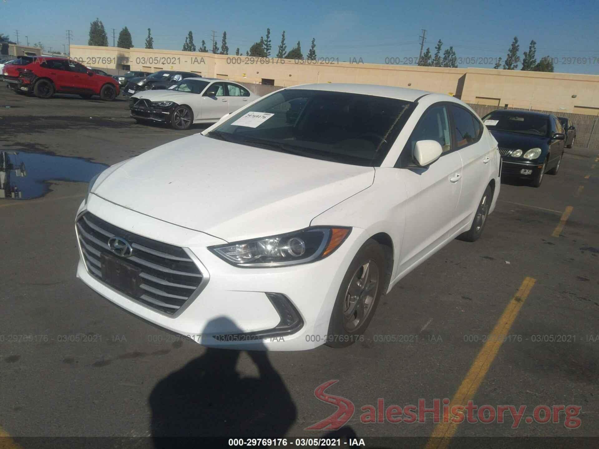 5NPD94LA3HH093257 2017 HYUNDAI ELANTRA