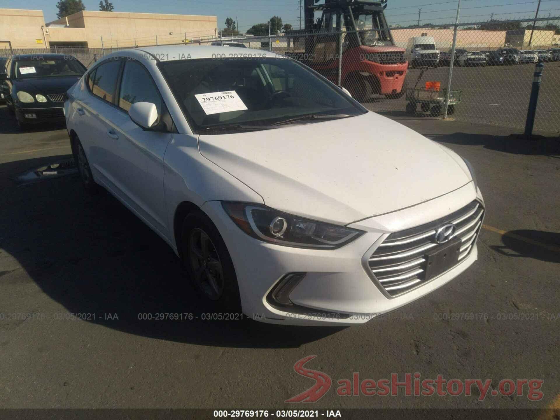 5NPD94LA3HH093257 2017 HYUNDAI ELANTRA