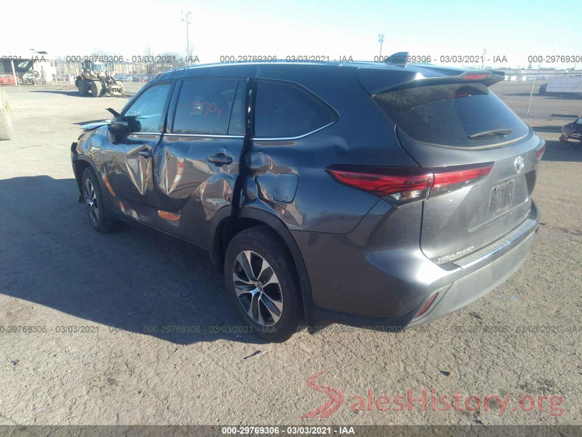 5TDHZRBH4LS022228 2020 TOYOTA HIGHLANDER