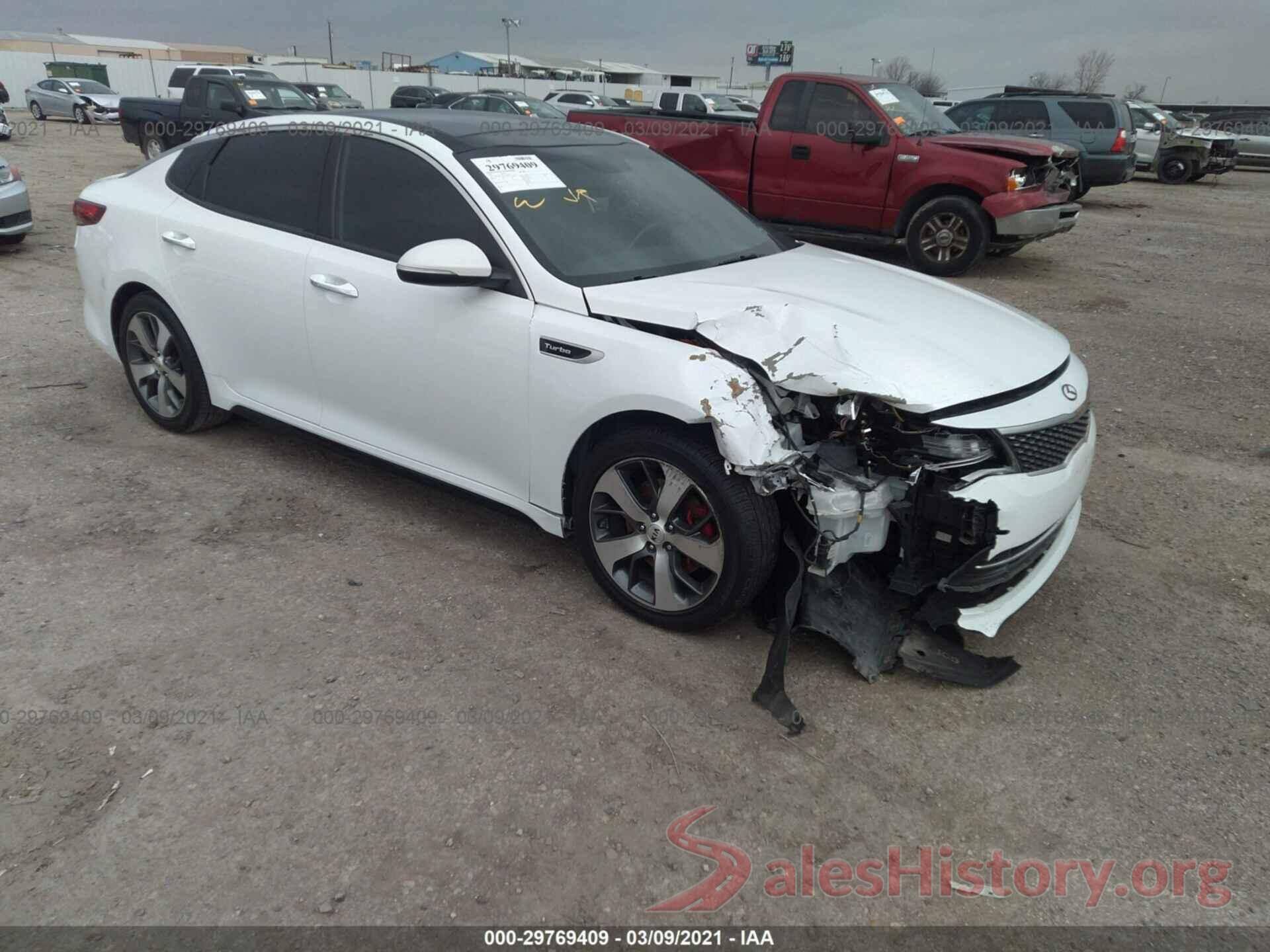 5XXGW4L2XGG013025 2016 KIA OPTIMA