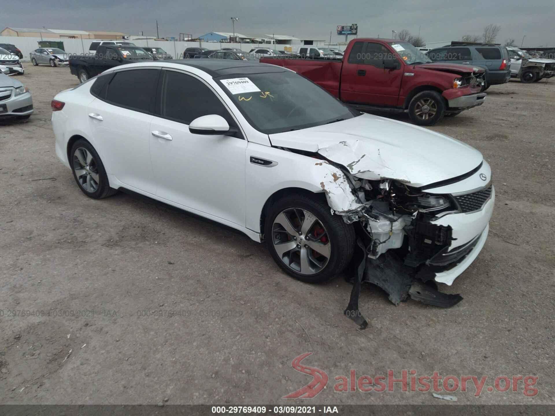 5XXGW4L2XGG013025 2016 KIA OPTIMA