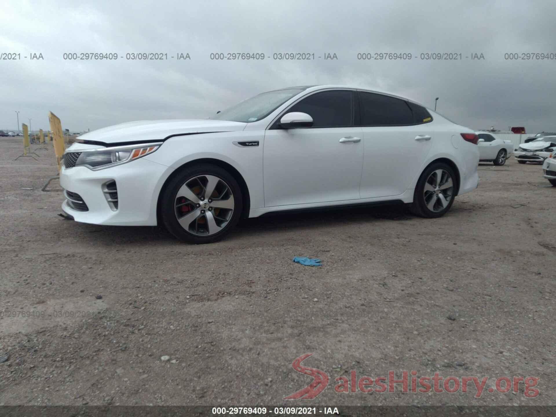 5XXGW4L2XGG013025 2016 KIA OPTIMA