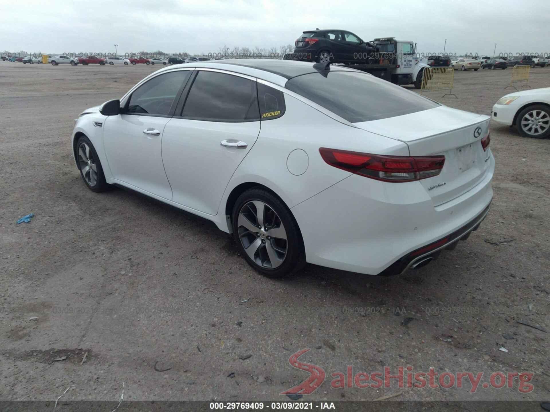 5XXGW4L2XGG013025 2016 KIA OPTIMA