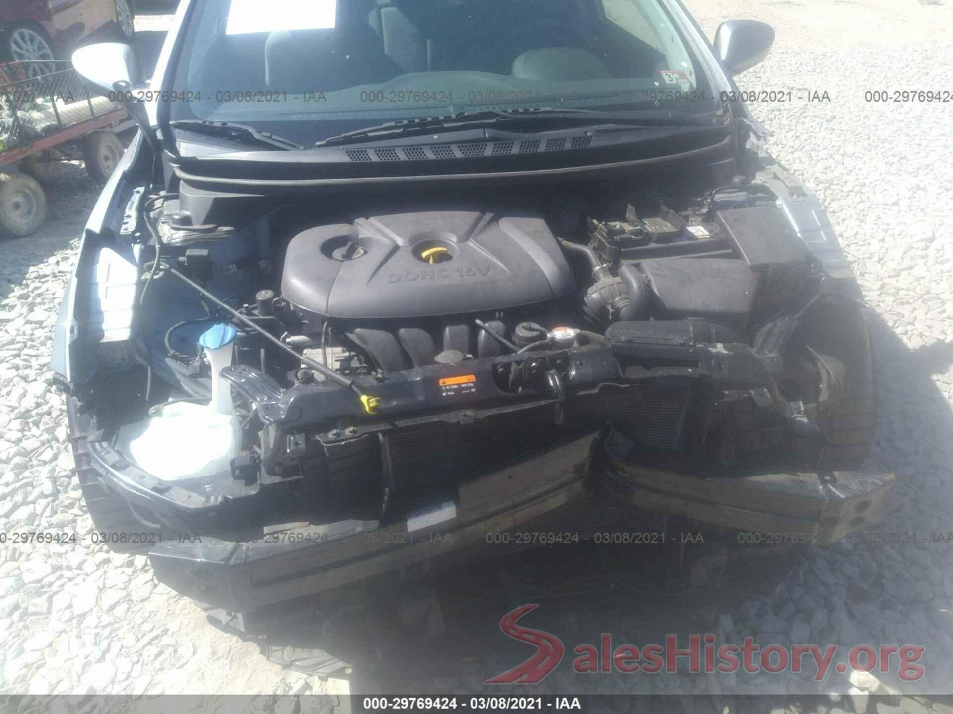 5NPDH4AE9GH702830 2016 HYUNDAI ELANTRA