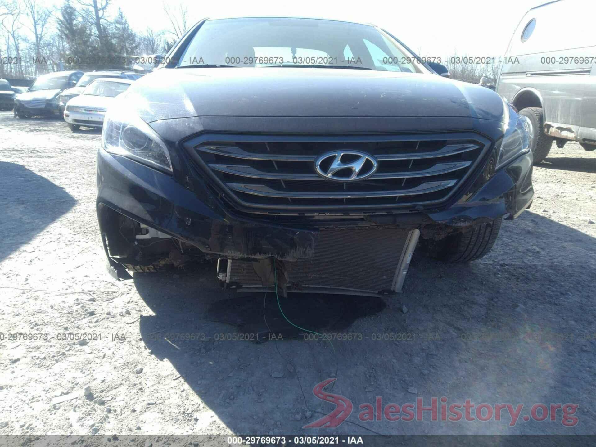 5NPE34AFXHH463186 2017 HYUNDAI SONATA