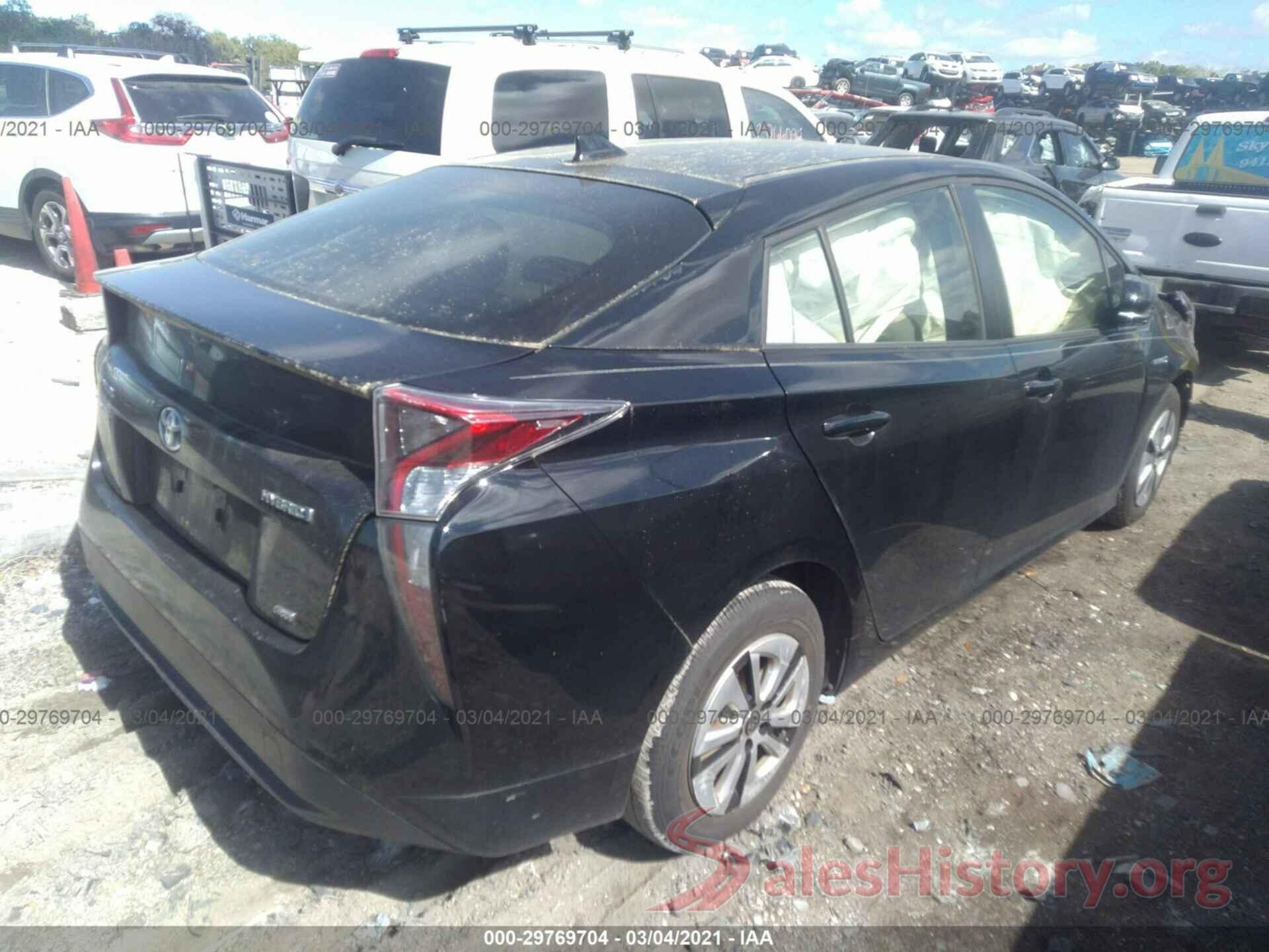 JTDKARFU2G3509648 2016 TOYOTA PRIUS