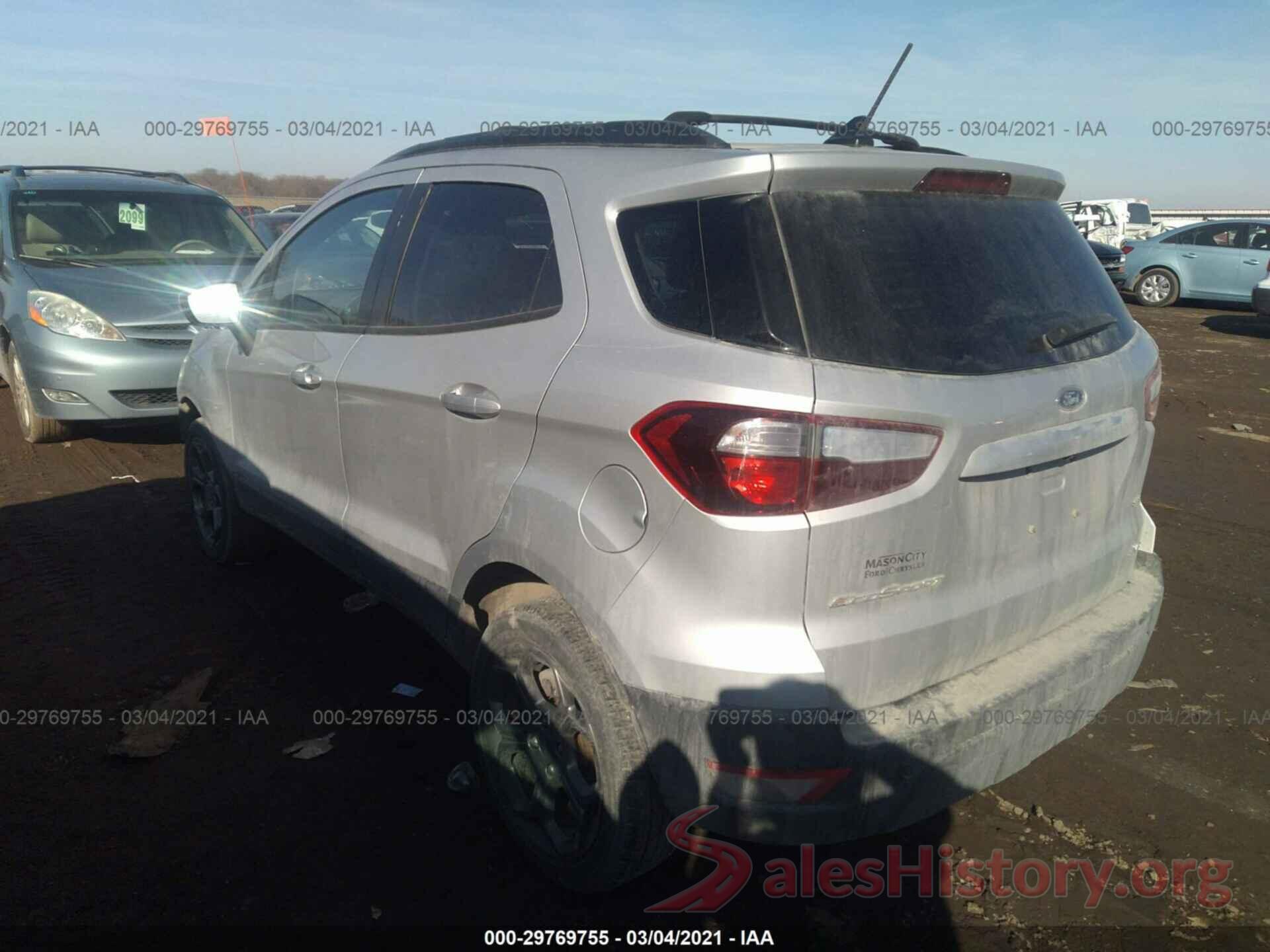 MAJ6P1CL7JC195523 2018 FORD ECOSPORT