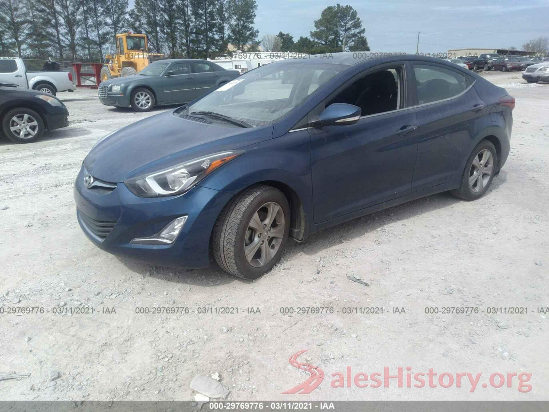 5NPDH4AEXGH712945 2016 HYUNDAI ELANTRA