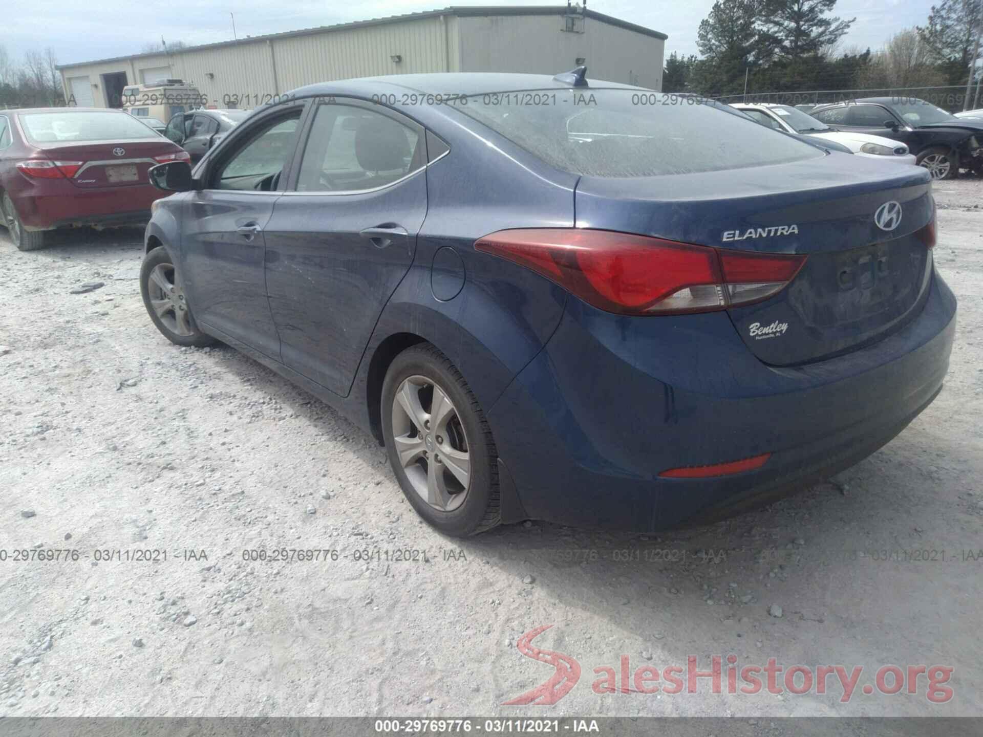 5NPDH4AEXGH712945 2016 HYUNDAI ELANTRA