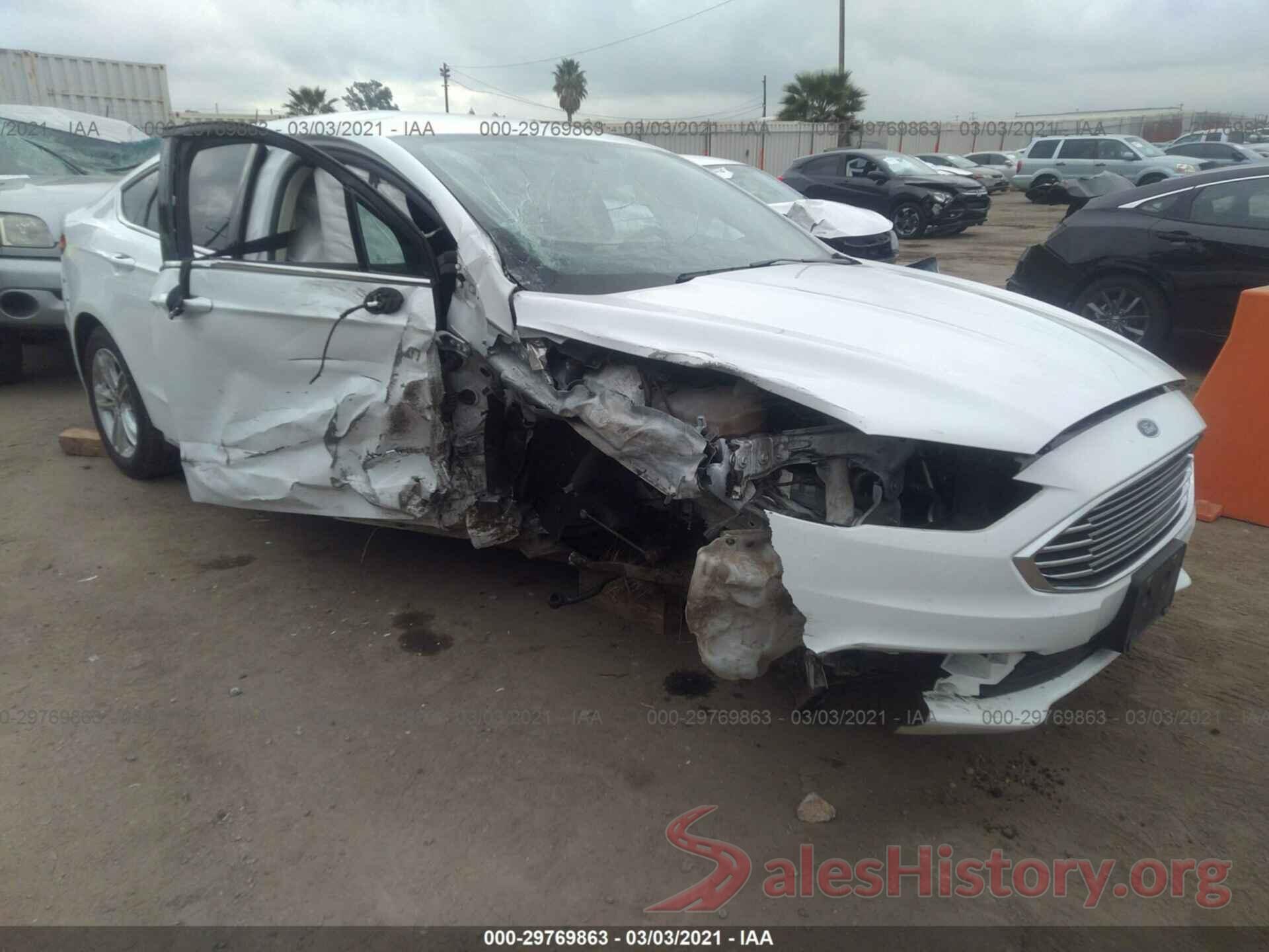 3FA6P0LU6JR136709 2018 FORD FUSION HYBRID