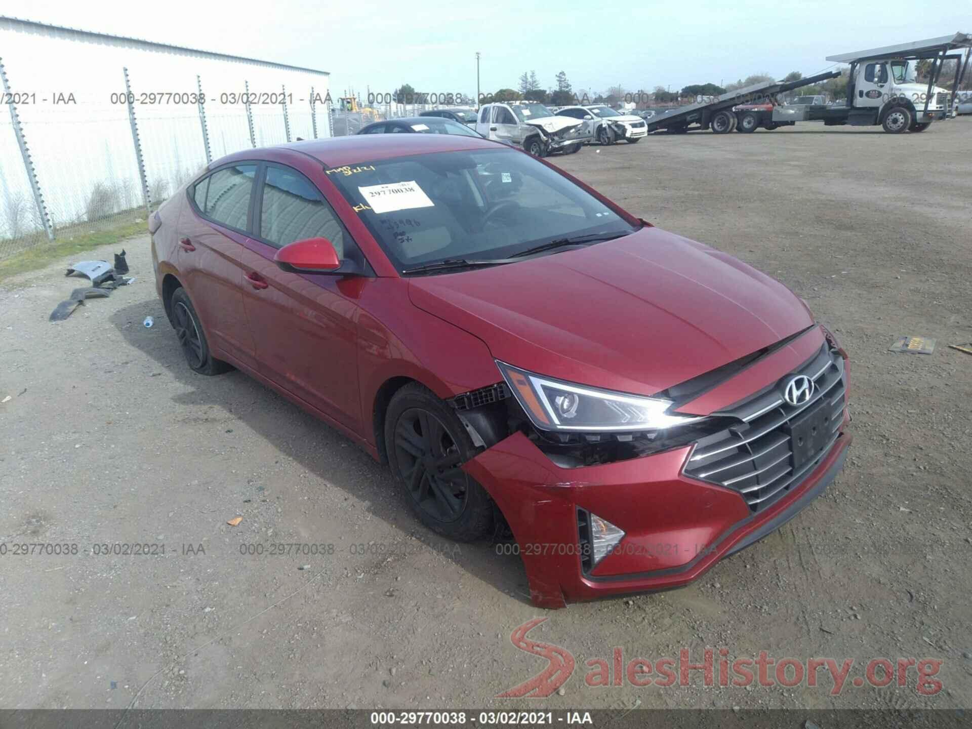 KMHD84LF4KU738330 2019 HYUNDAI ELANTRA