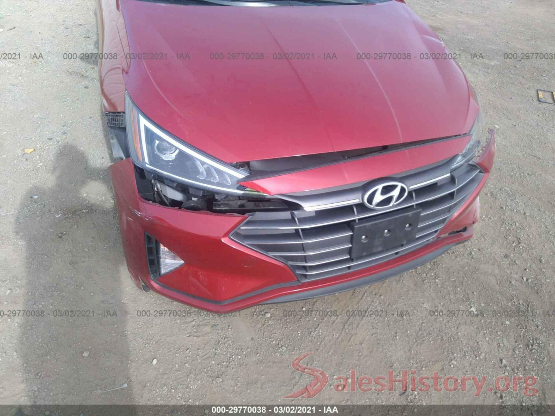 KMHD84LF4KU738330 2019 HYUNDAI ELANTRA