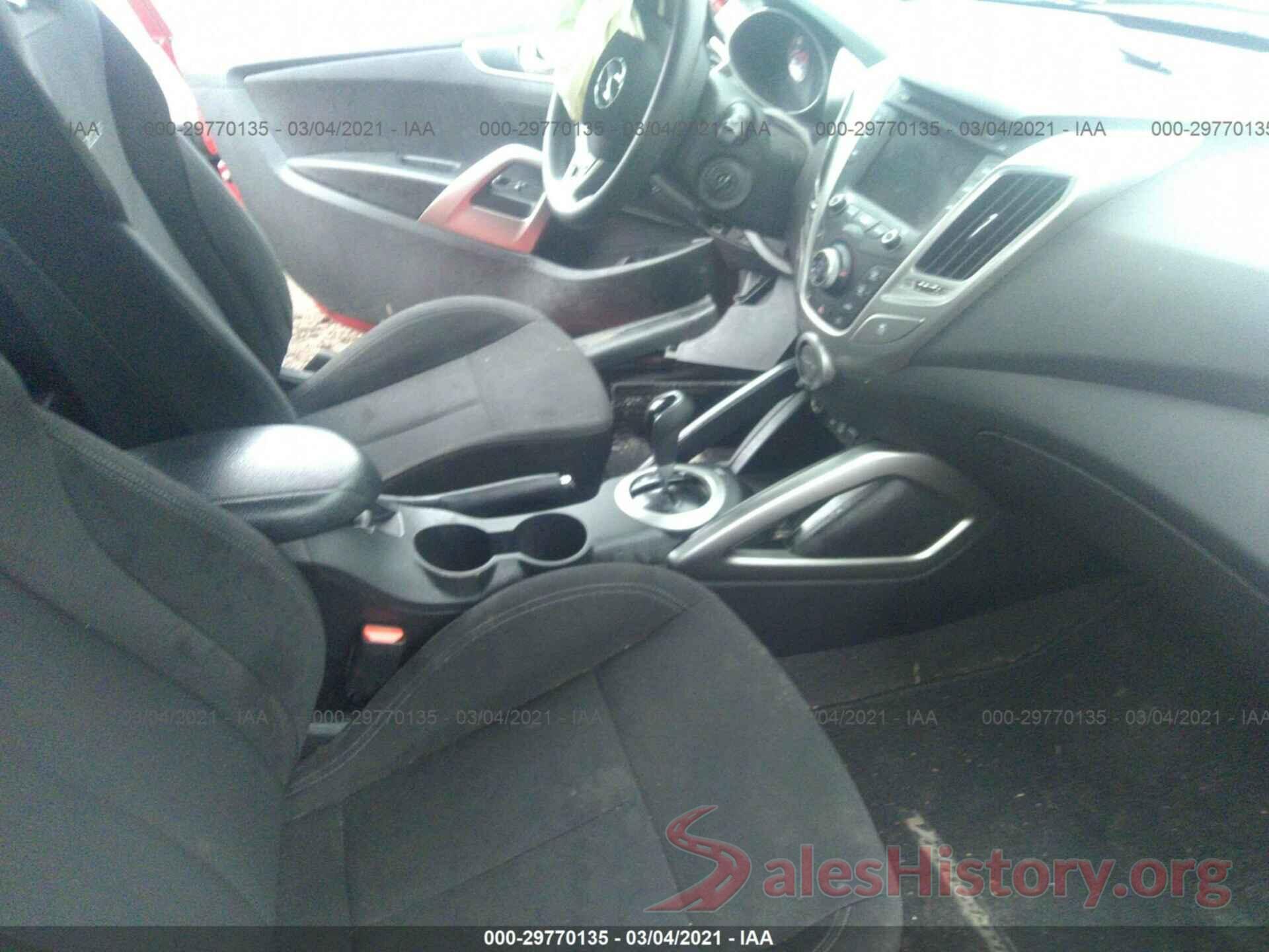 KMHTC6AD3GU261159 2016 HYUNDAI VELOSTER