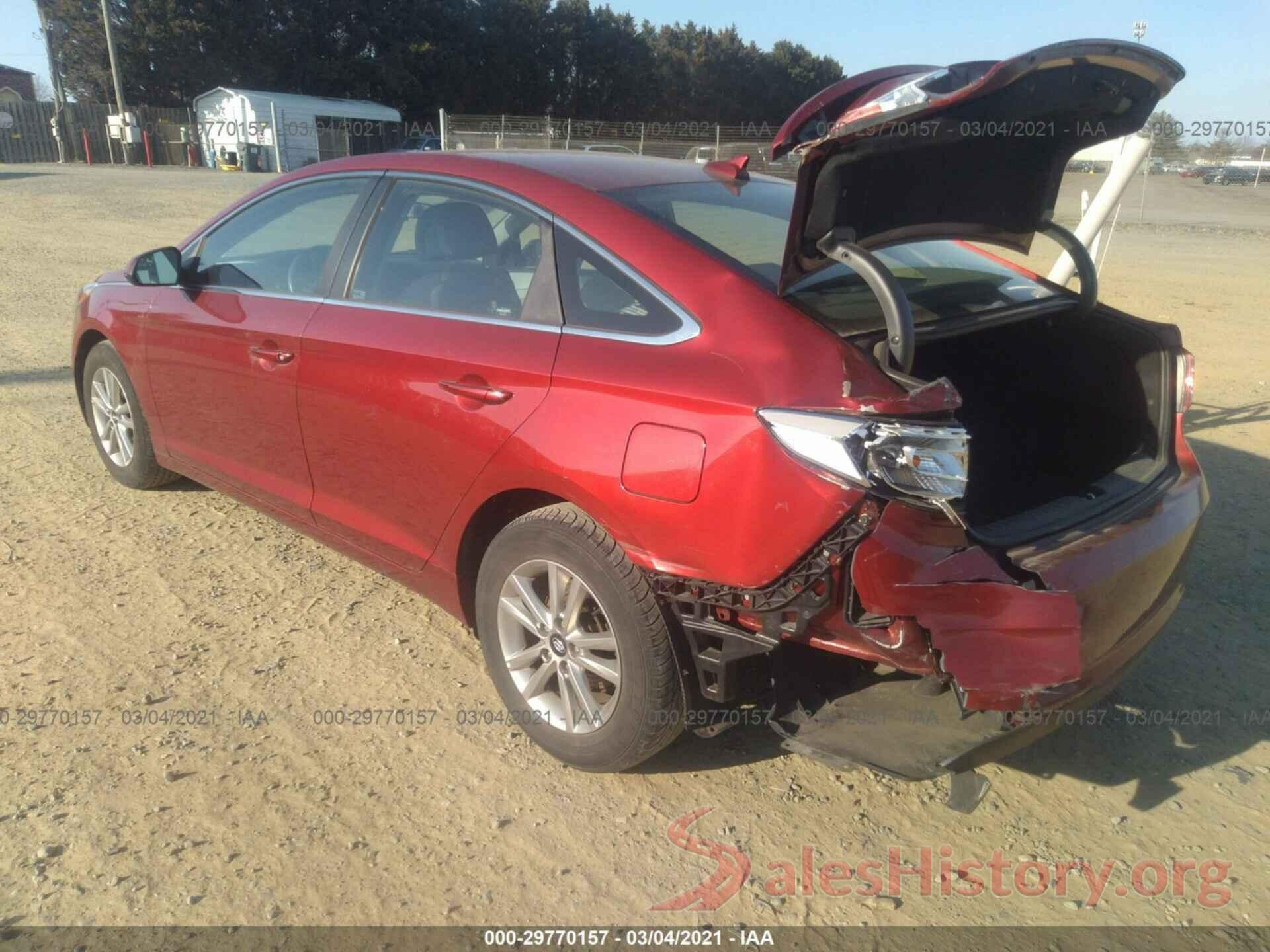 5NPE24AF2GH406000 2016 HYUNDAI SONATA