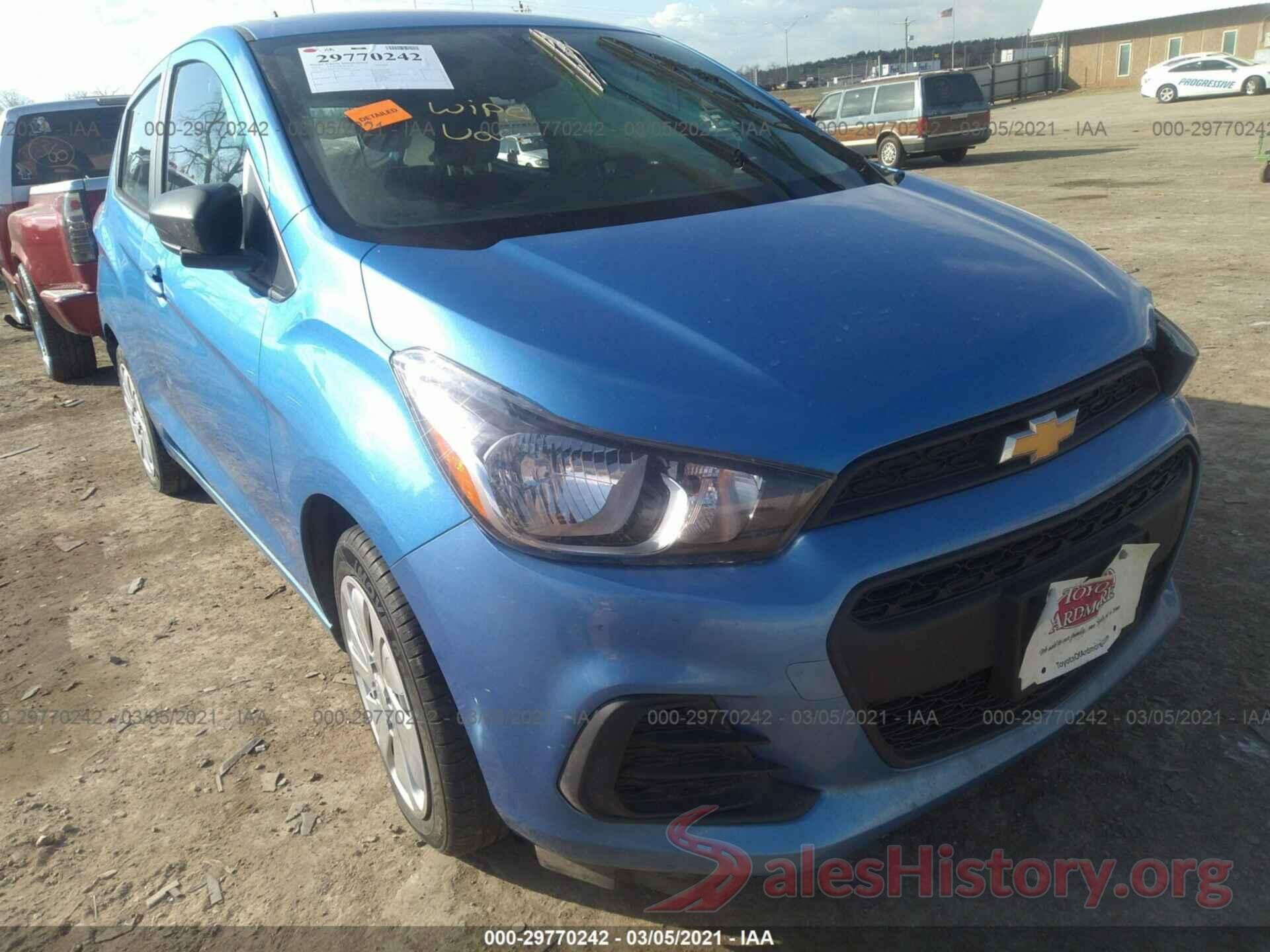 KL8CB6SA1HC706901 2017 CHEVROLET SPARK