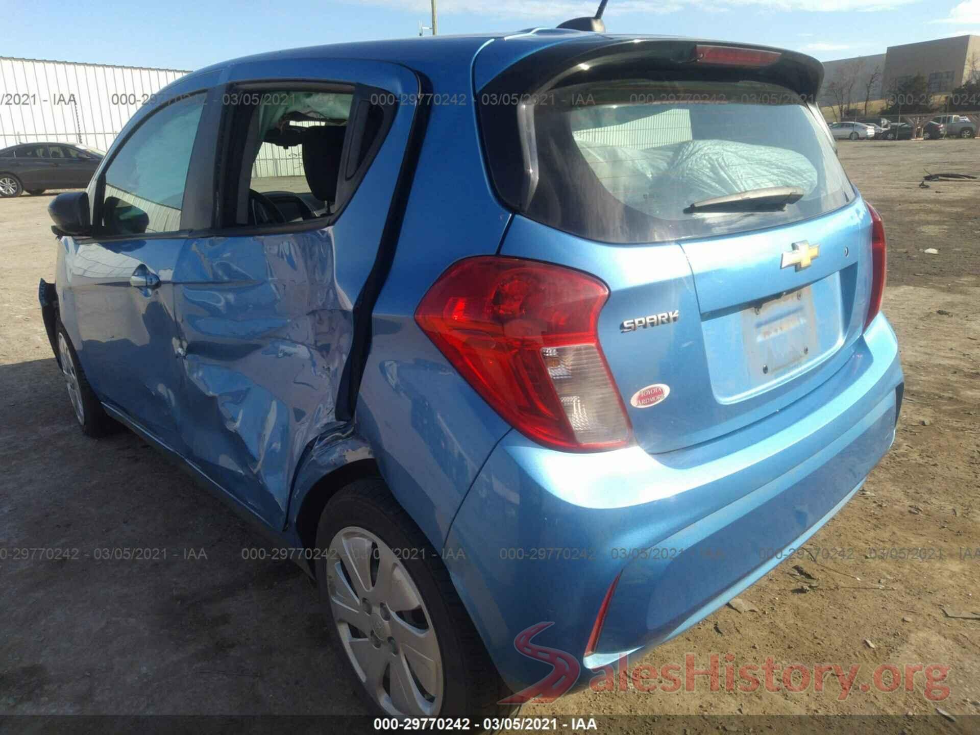 KL8CB6SA1HC706901 2017 CHEVROLET SPARK