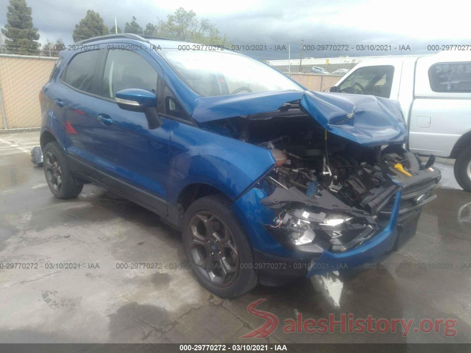 MAJ6P1CL6JC181600 2018 FORD ECOSPORT