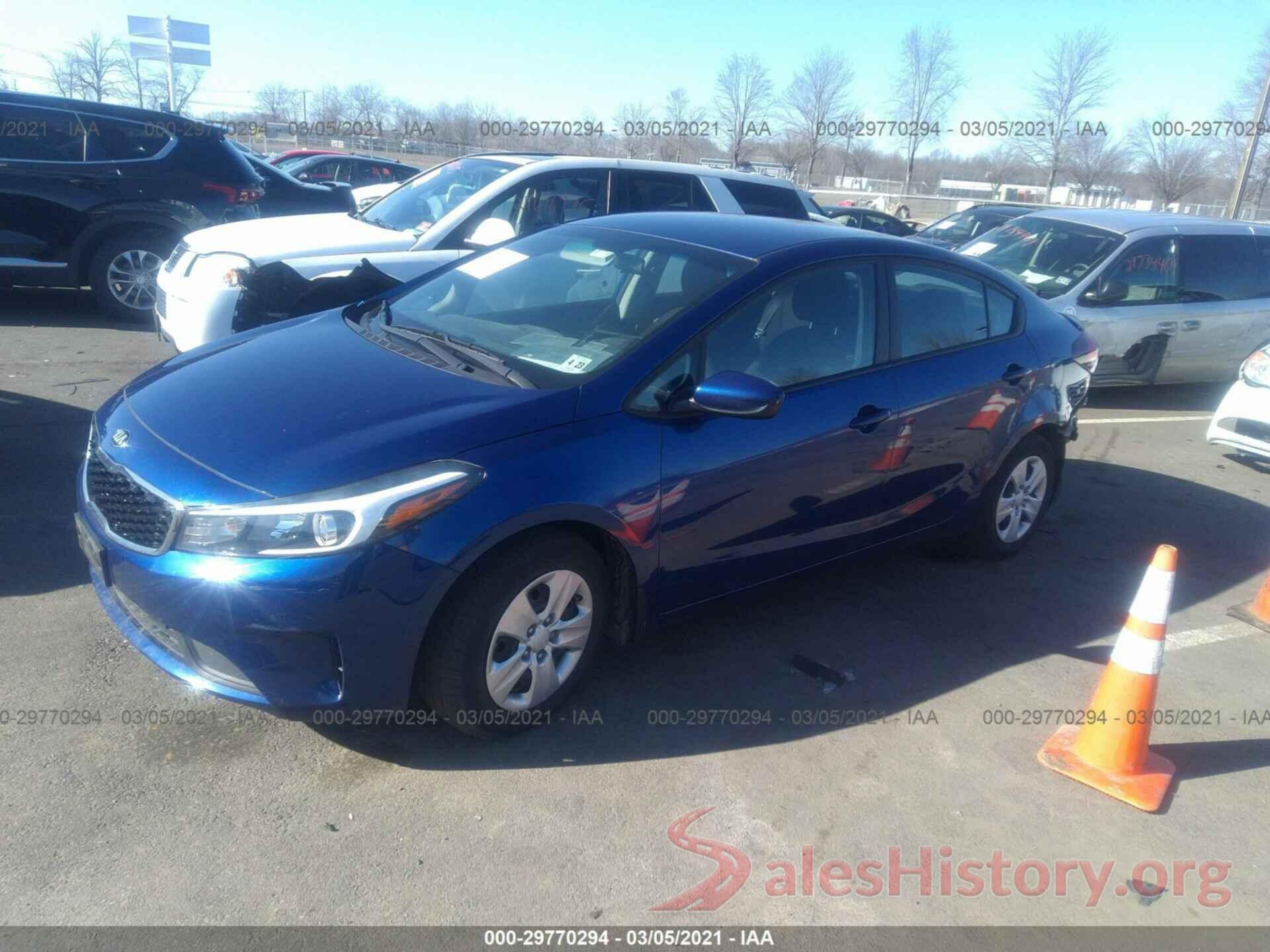 3KPFK4A7XJE233948 2018 KIA FORTE