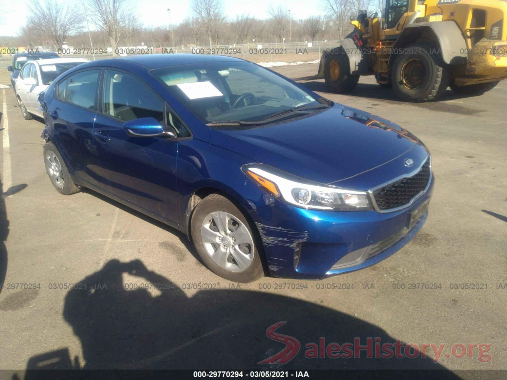 3KPFK4A7XJE233948 2018 KIA FORTE