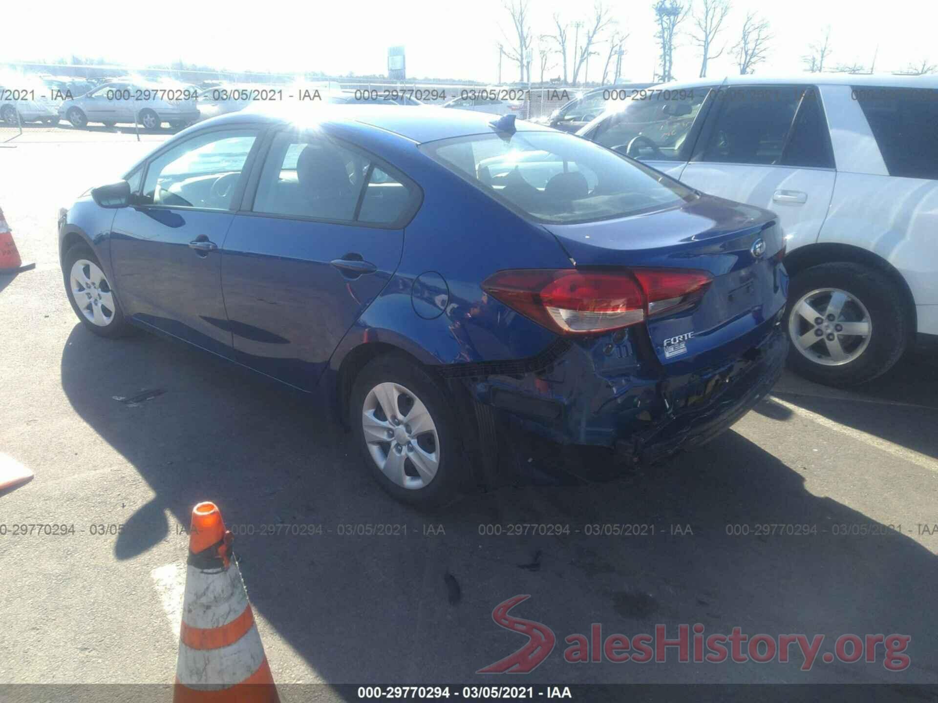 3KPFK4A7XJE233948 2018 KIA FORTE