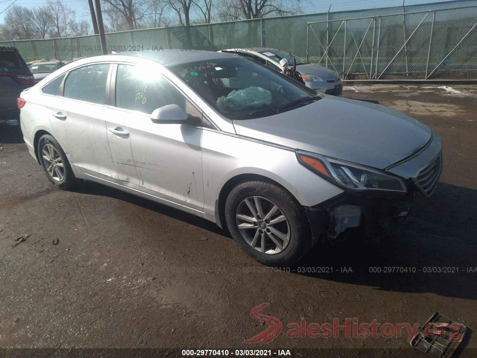 5NPE24AFXGH405192 2016 HYUNDAI SONATA