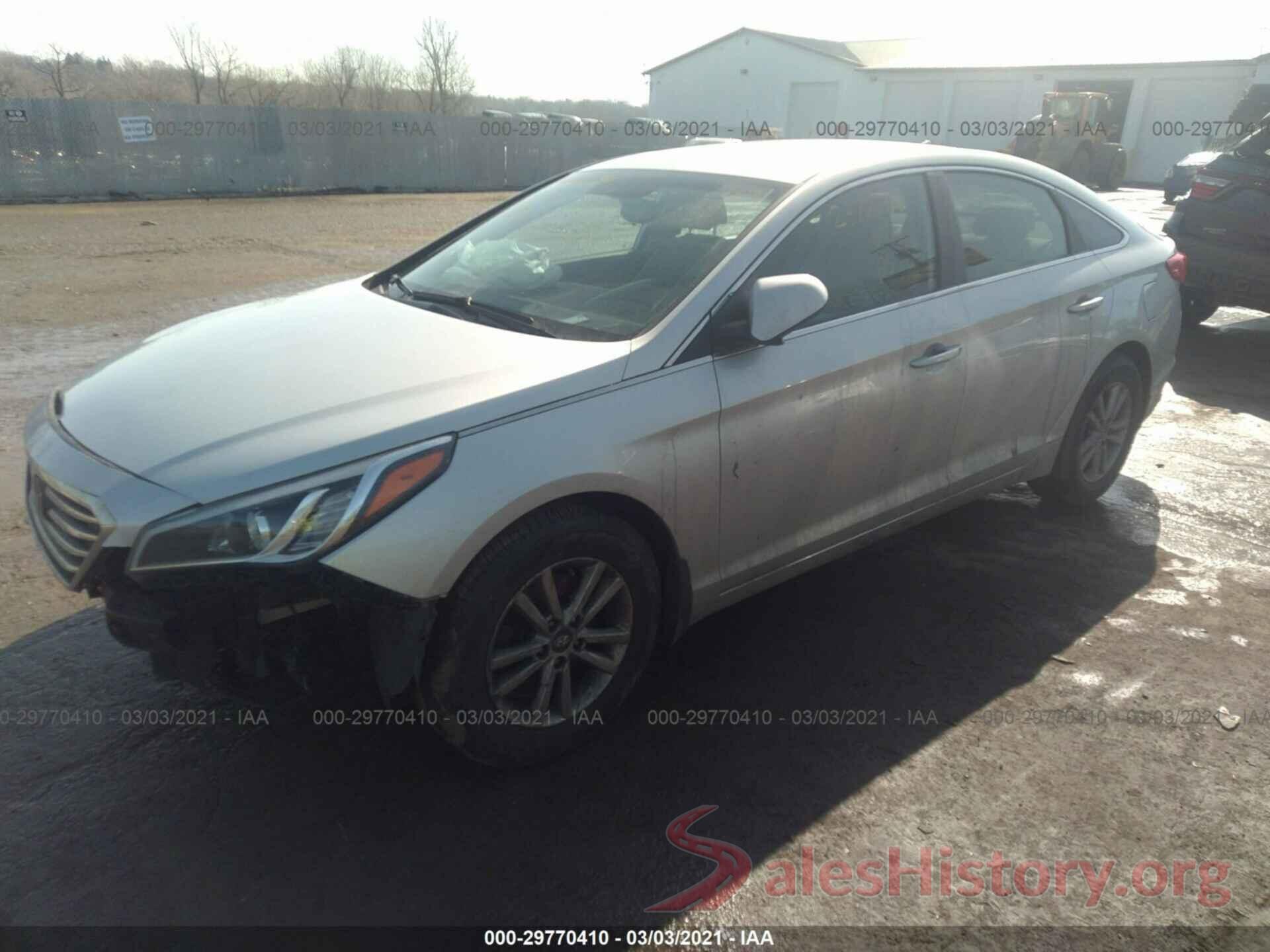 5NPE24AFXGH405192 2016 HYUNDAI SONATA