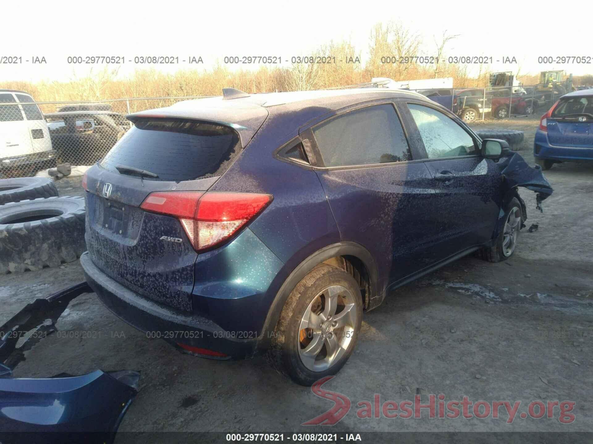 3CZRU6H78GM763983 2016 HONDA HR-V