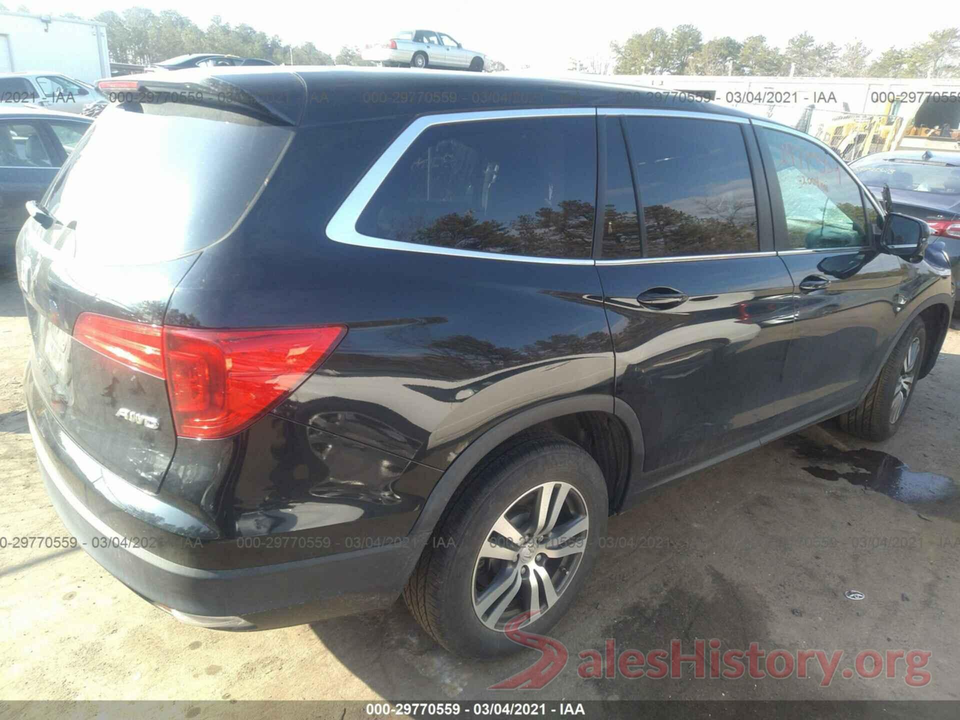 5FNYF6H81GB097056 2016 HONDA PILOT