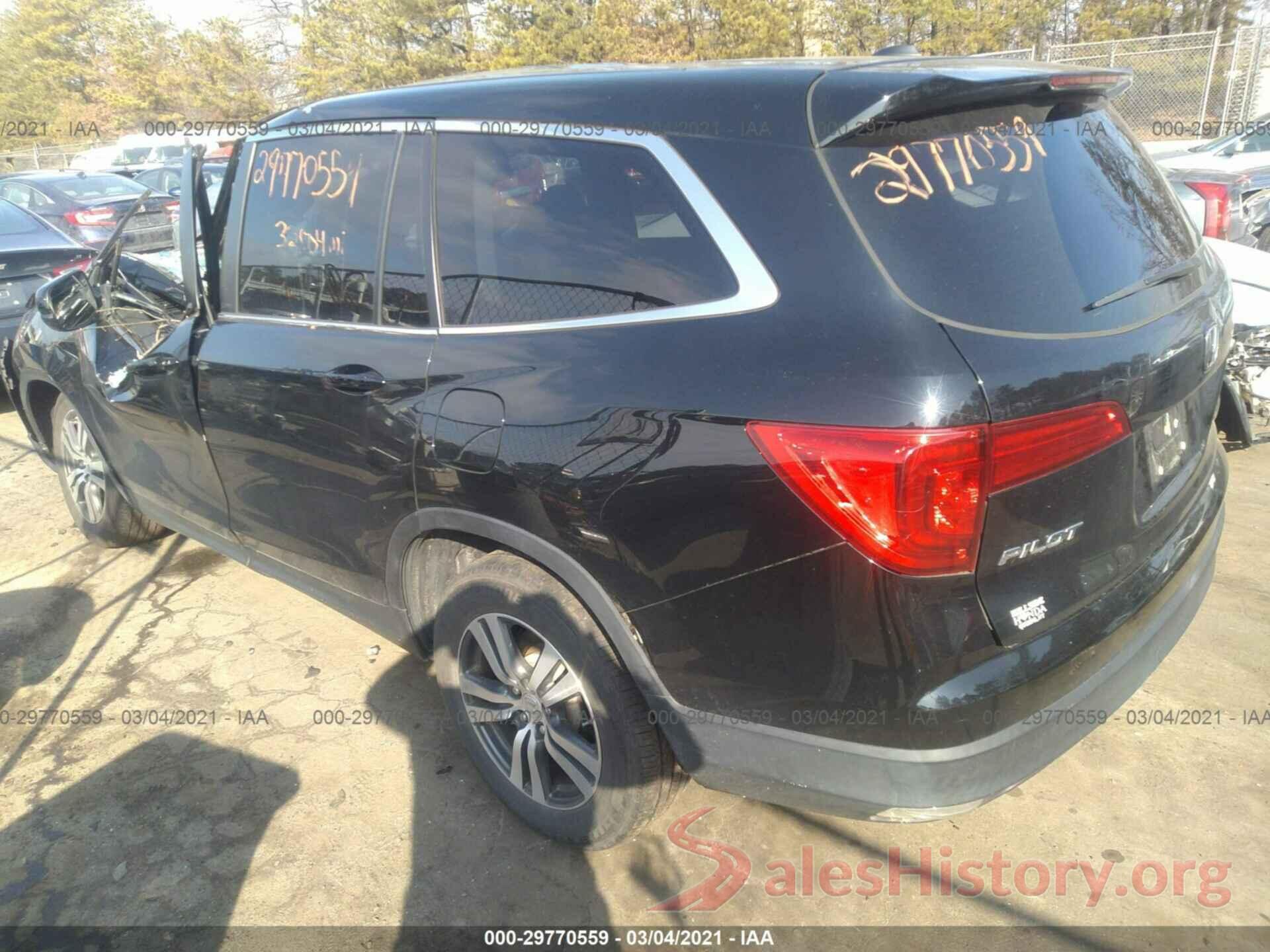 5FNYF6H81GB097056 2016 HONDA PILOT