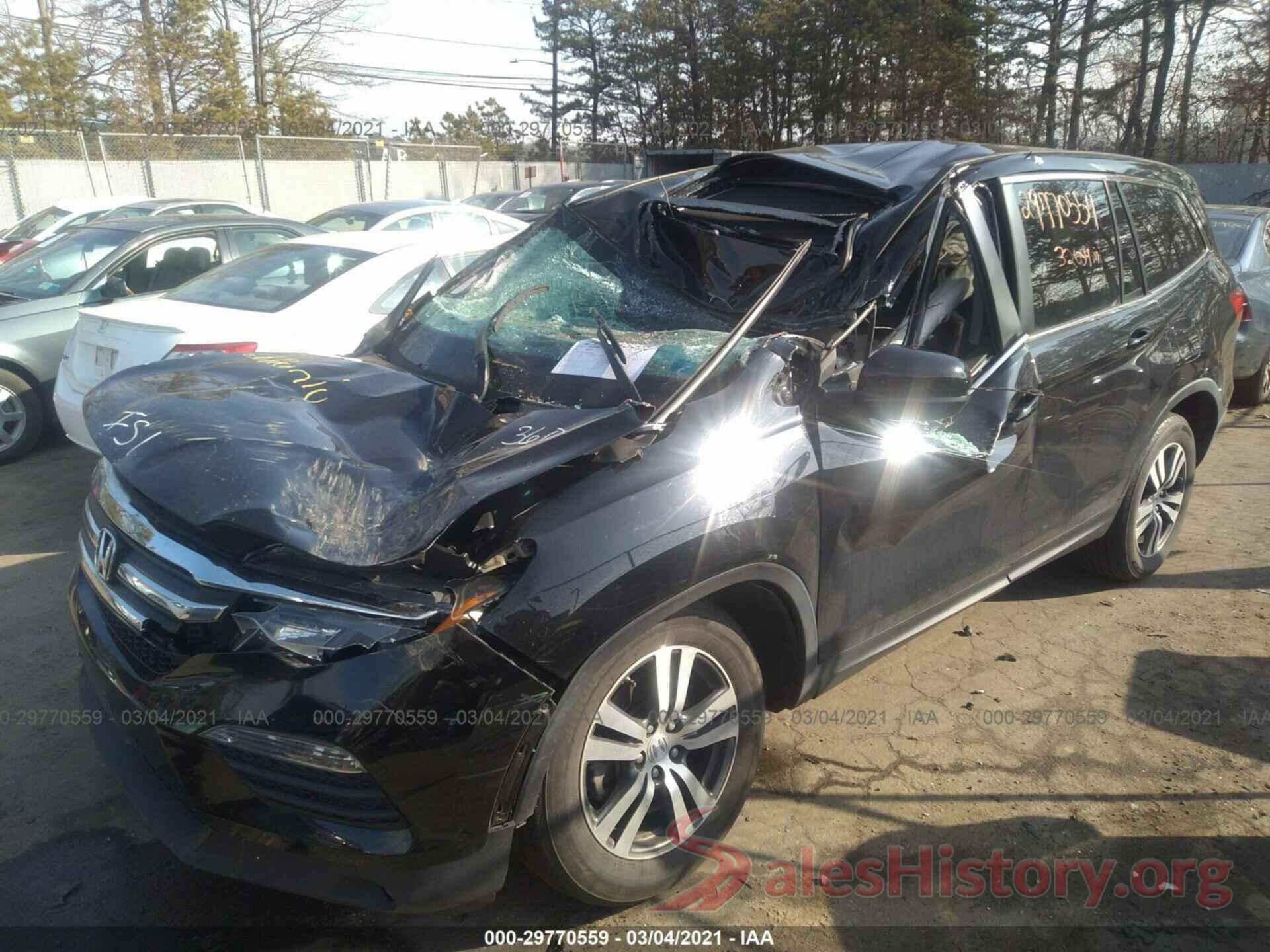 5FNYF6H81GB097056 2016 HONDA PILOT