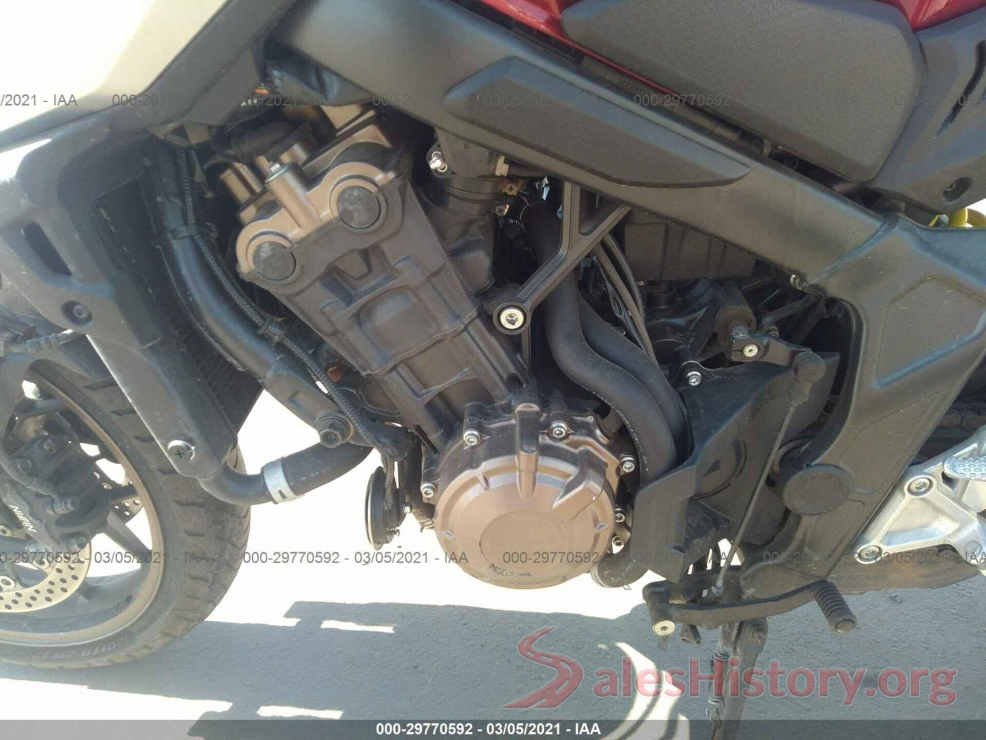 MLHRH0214K5000074 2019 HONDA CB650