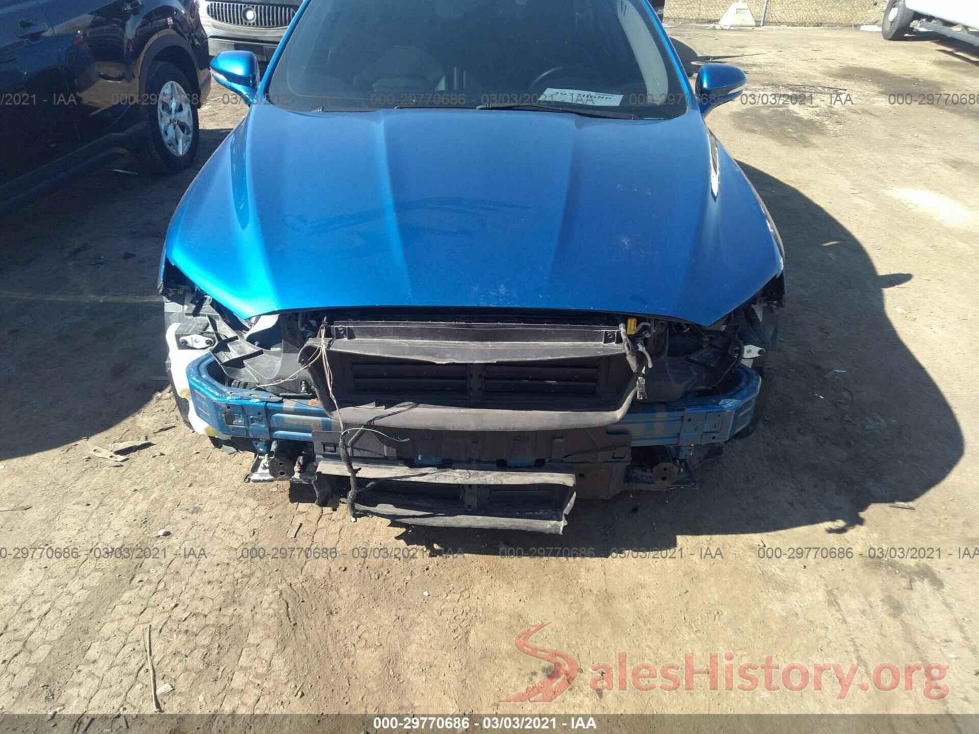 3FA6P0HD0HR405502 2017 FORD FUSION