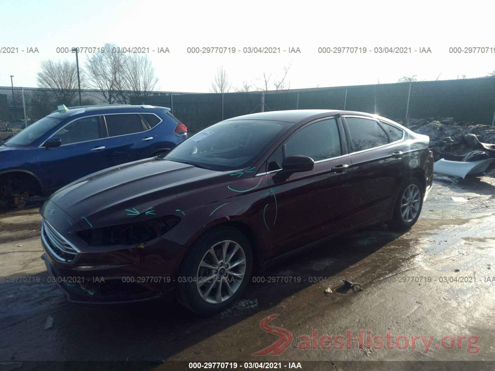 3FA6P0H75HR200655 2017 FORD FUSION