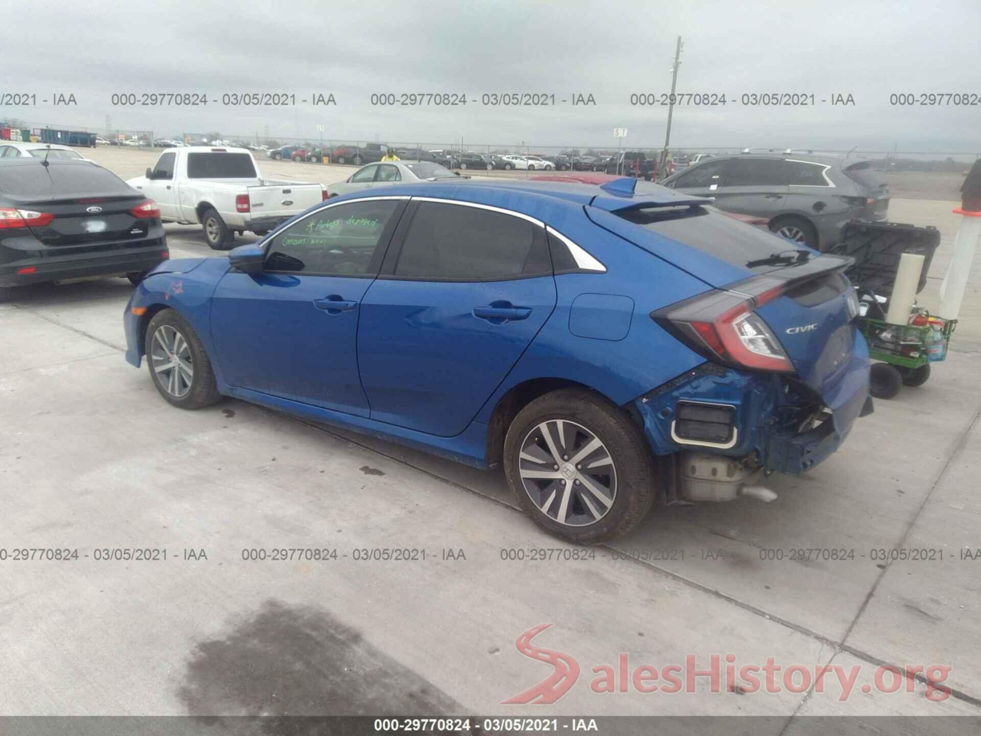 SHHFK7H37LU215584 2020 HONDA CIVIC HATCHBACK