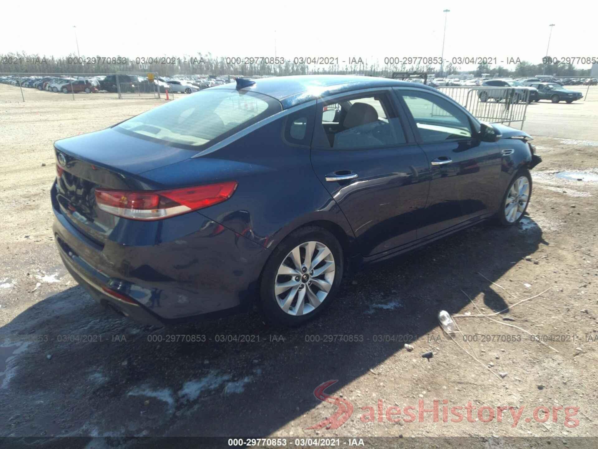 5XXGT4L37GG009287 2016 KIA OPTIMA