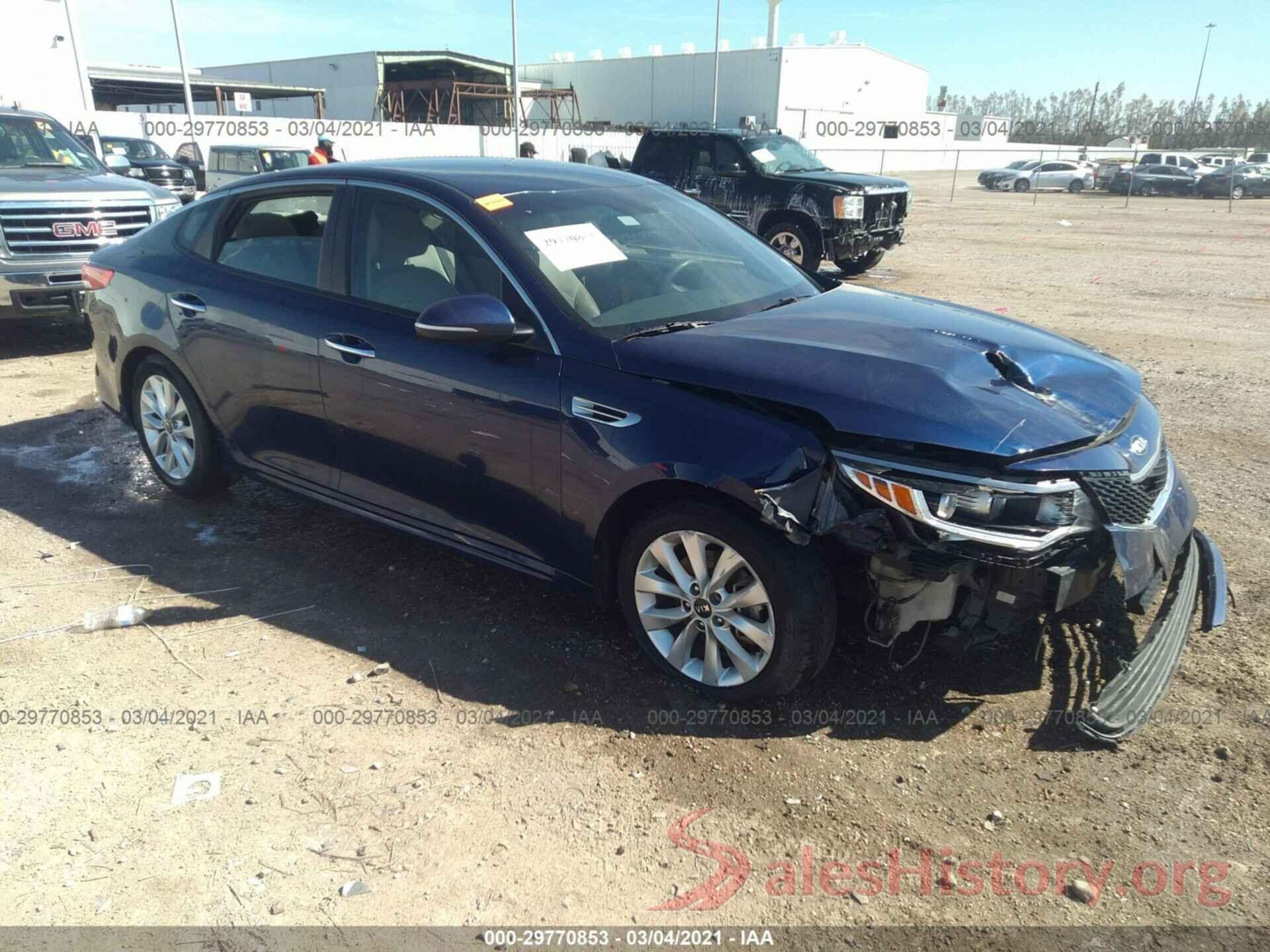 5XXGT4L37GG009287 2016 KIA OPTIMA