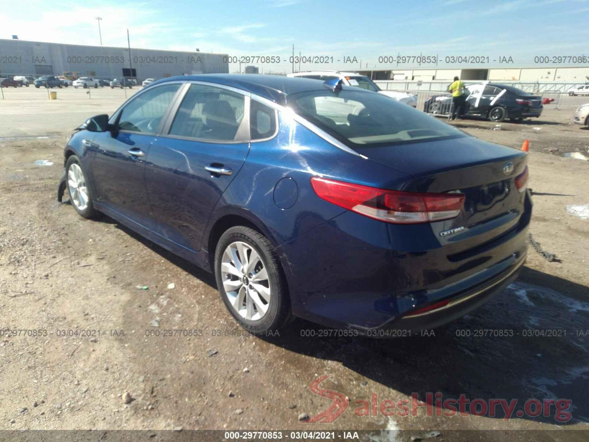 5XXGT4L37GG009287 2016 KIA OPTIMA