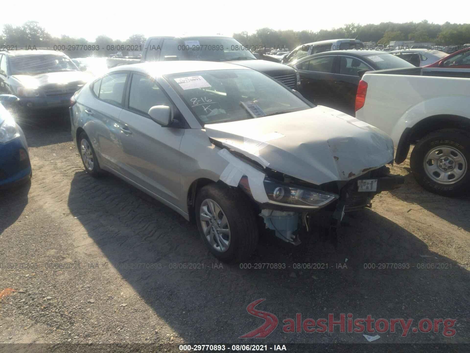 KMHD74LF6HU395547 2017 HYUNDAI ELANTRA