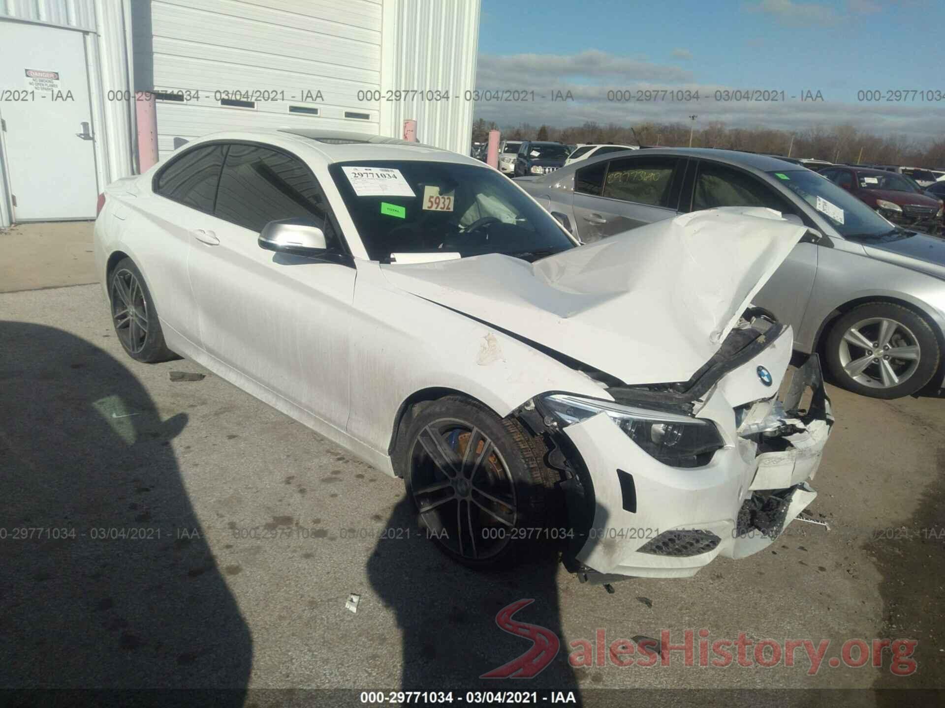 WBA2J7C51JVB28516 2018 BMW 2 SERIES