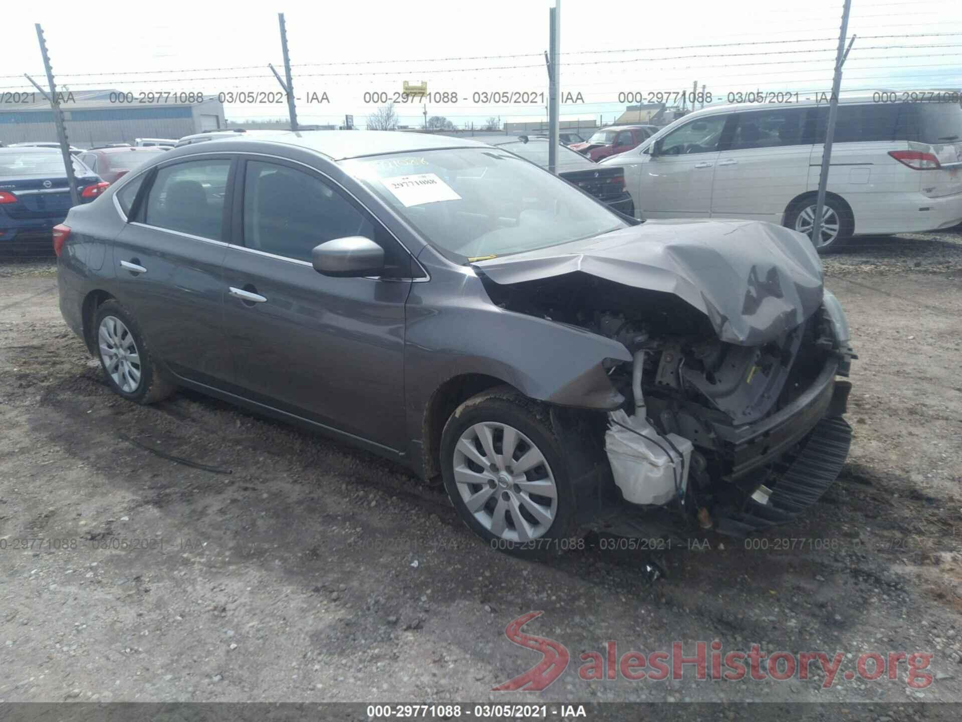 3N1AB7AP0GY312616 2016 NISSAN SENTRA