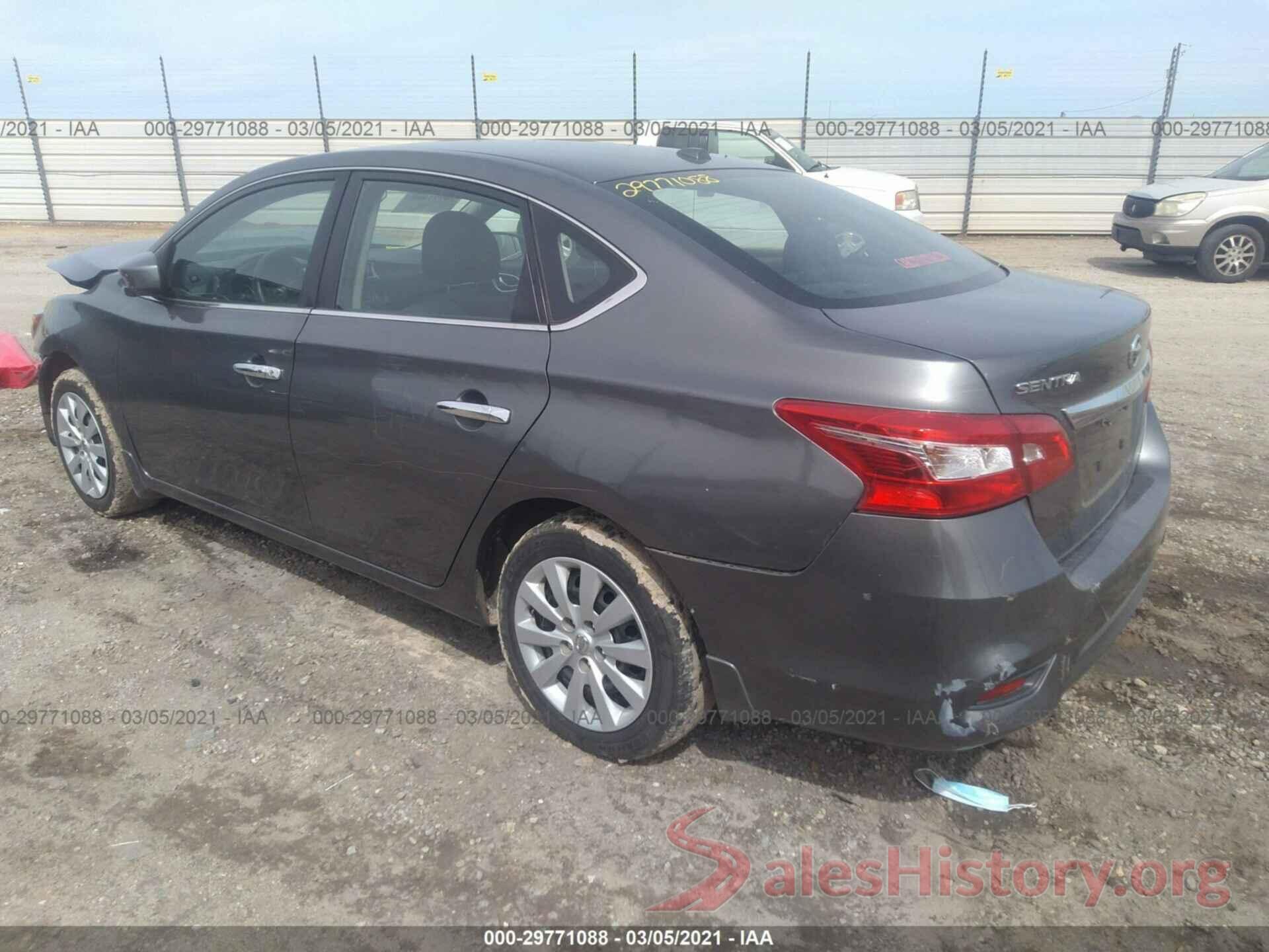 3N1AB7AP0GY312616 2016 NISSAN SENTRA