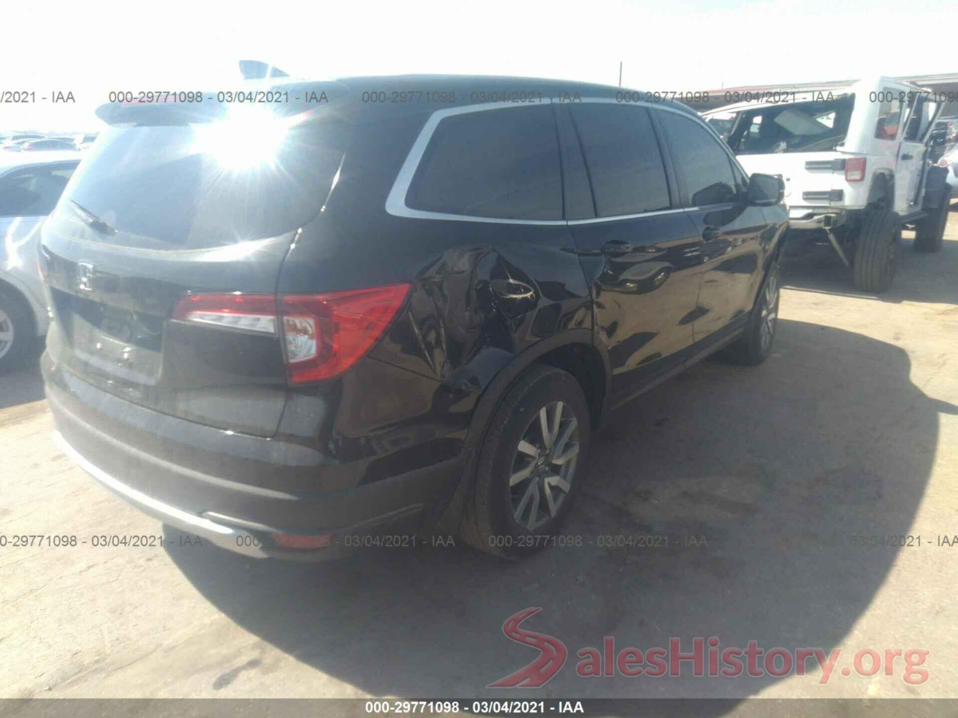 5FNYF5H55KB029030 2019 HONDA PILOT