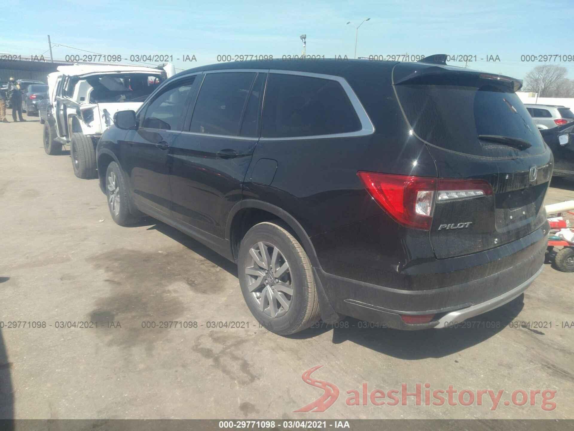 5FNYF5H55KB029030 2019 HONDA PILOT