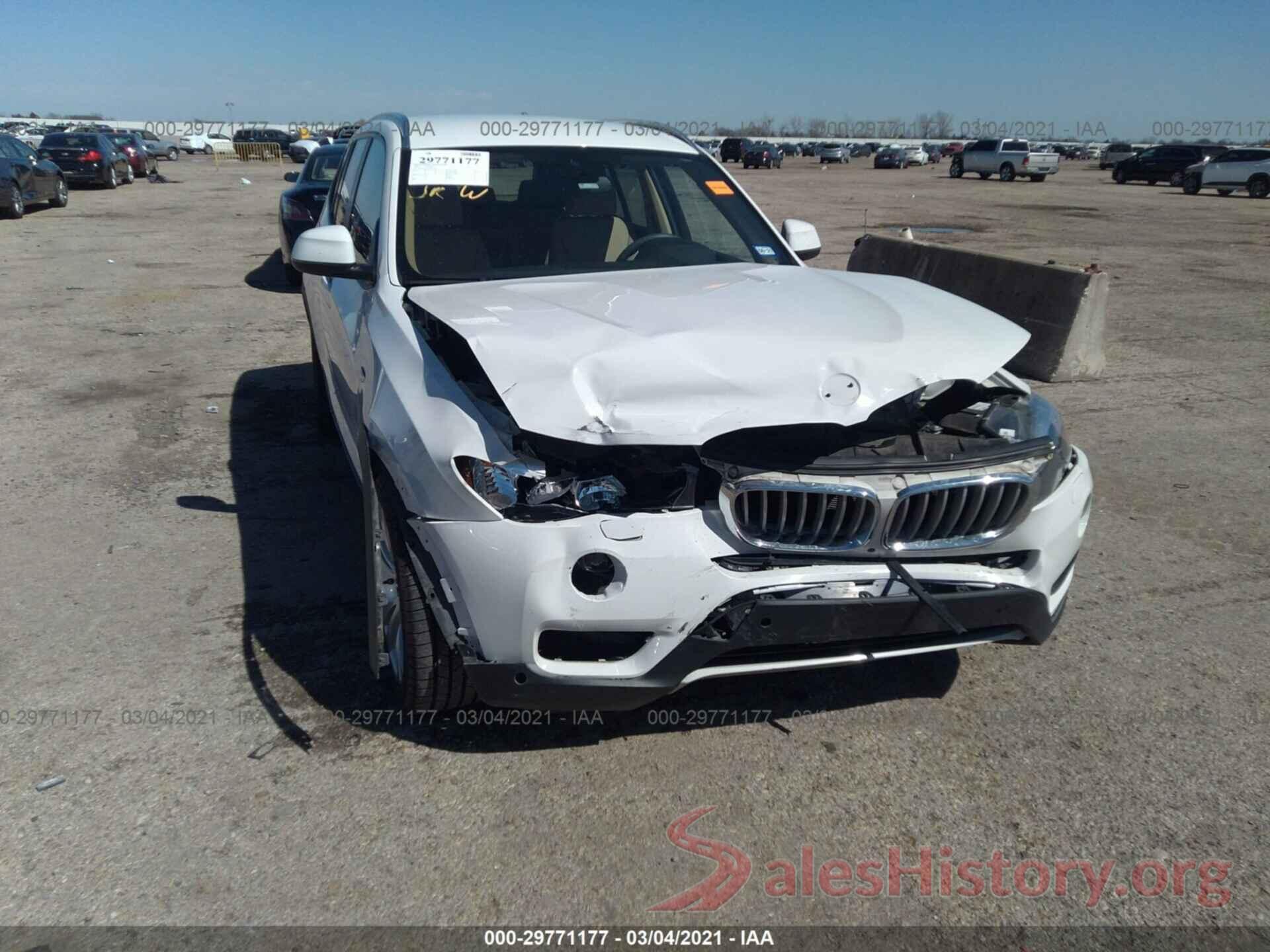 5UXWX9C51G0D92399 2016 BMW X3