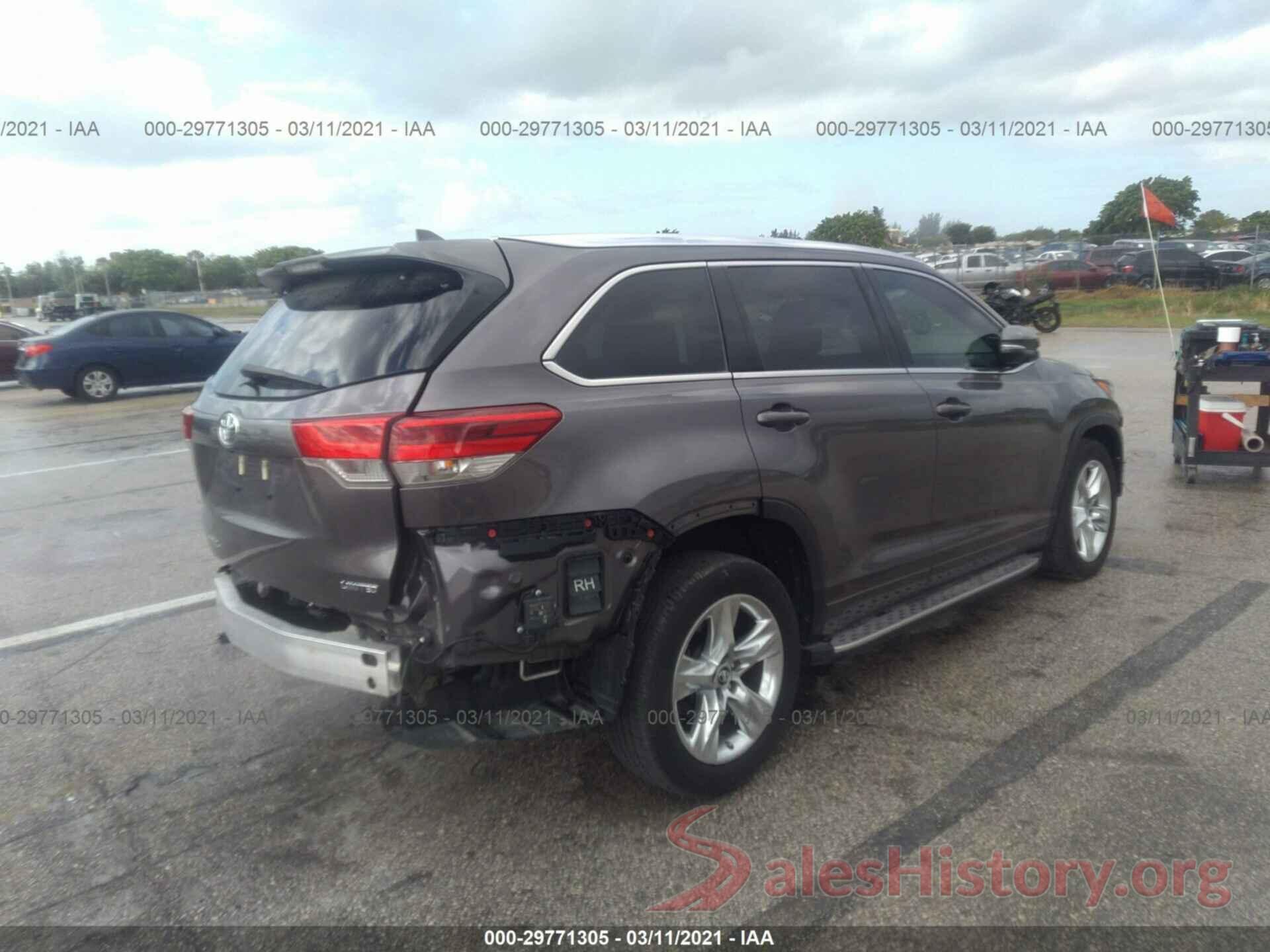 5TDYZRFH4KS312395 2019 TOYOTA HIGHLANDER