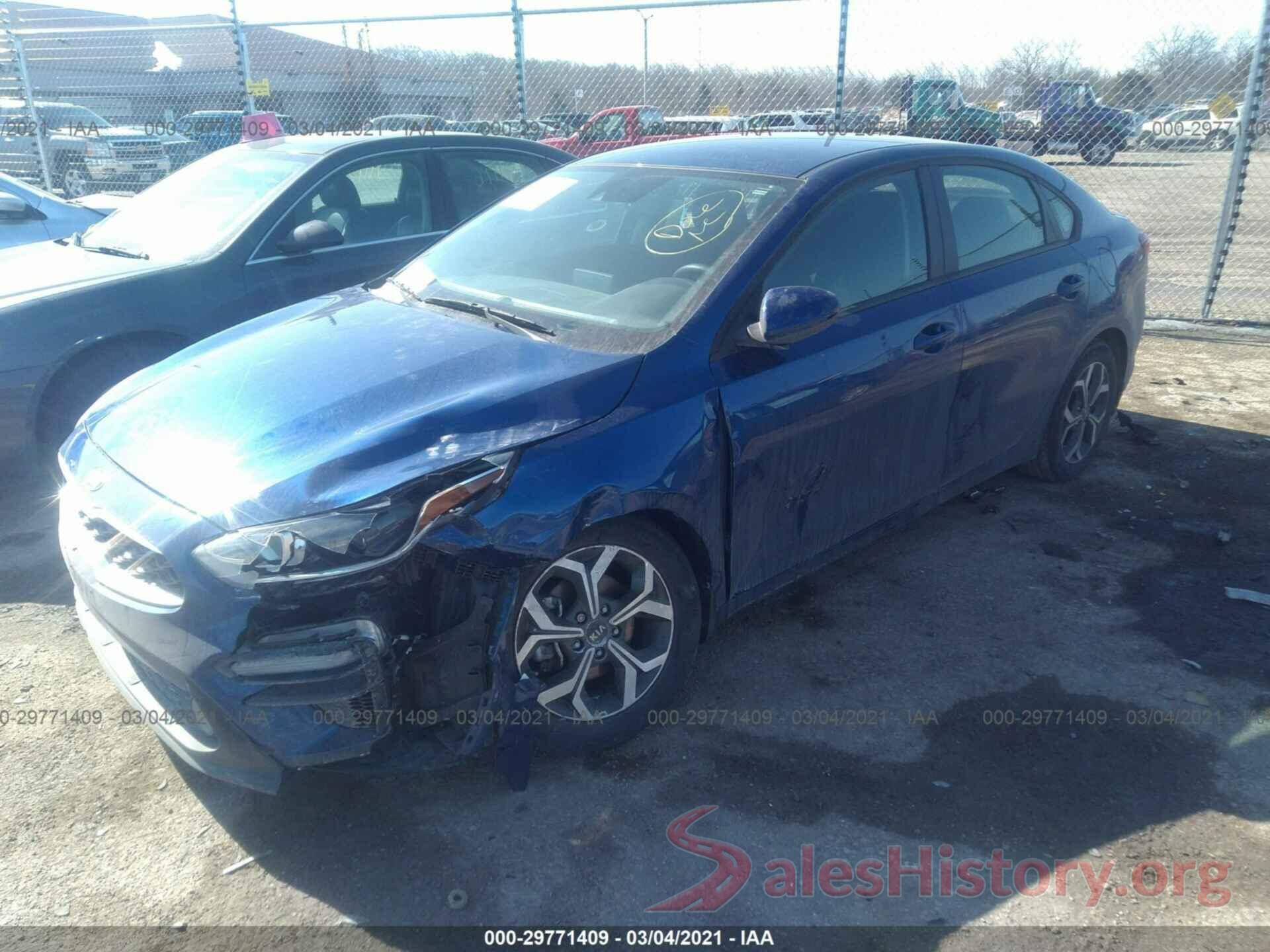 3KPF24AD7KE108865 2019 KIA FORTE