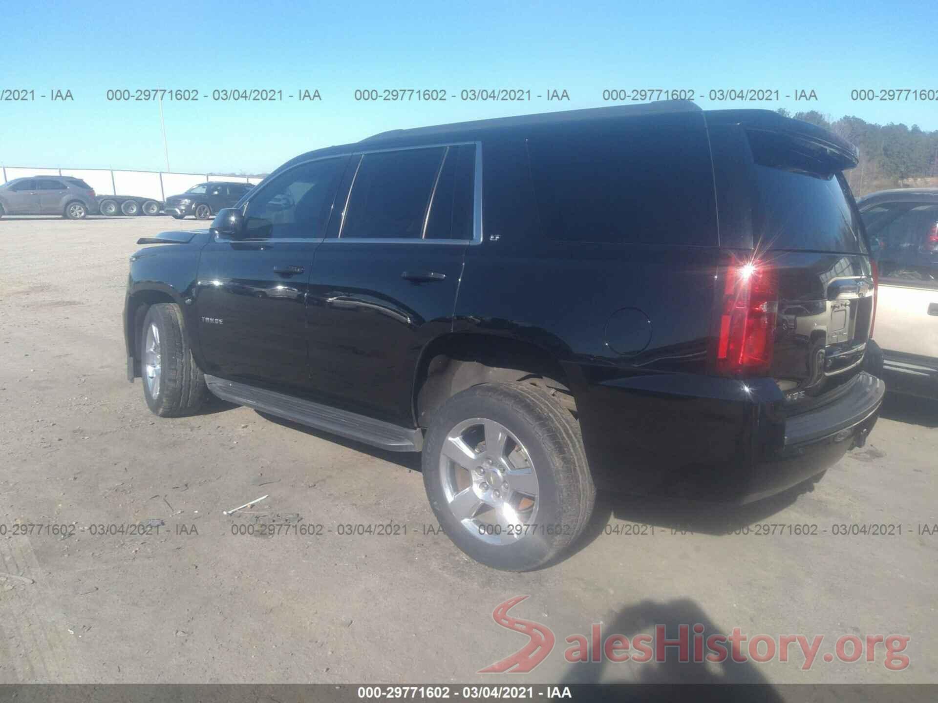 1GNSCBKC9GR300782 2016 CHEVROLET TAHOE