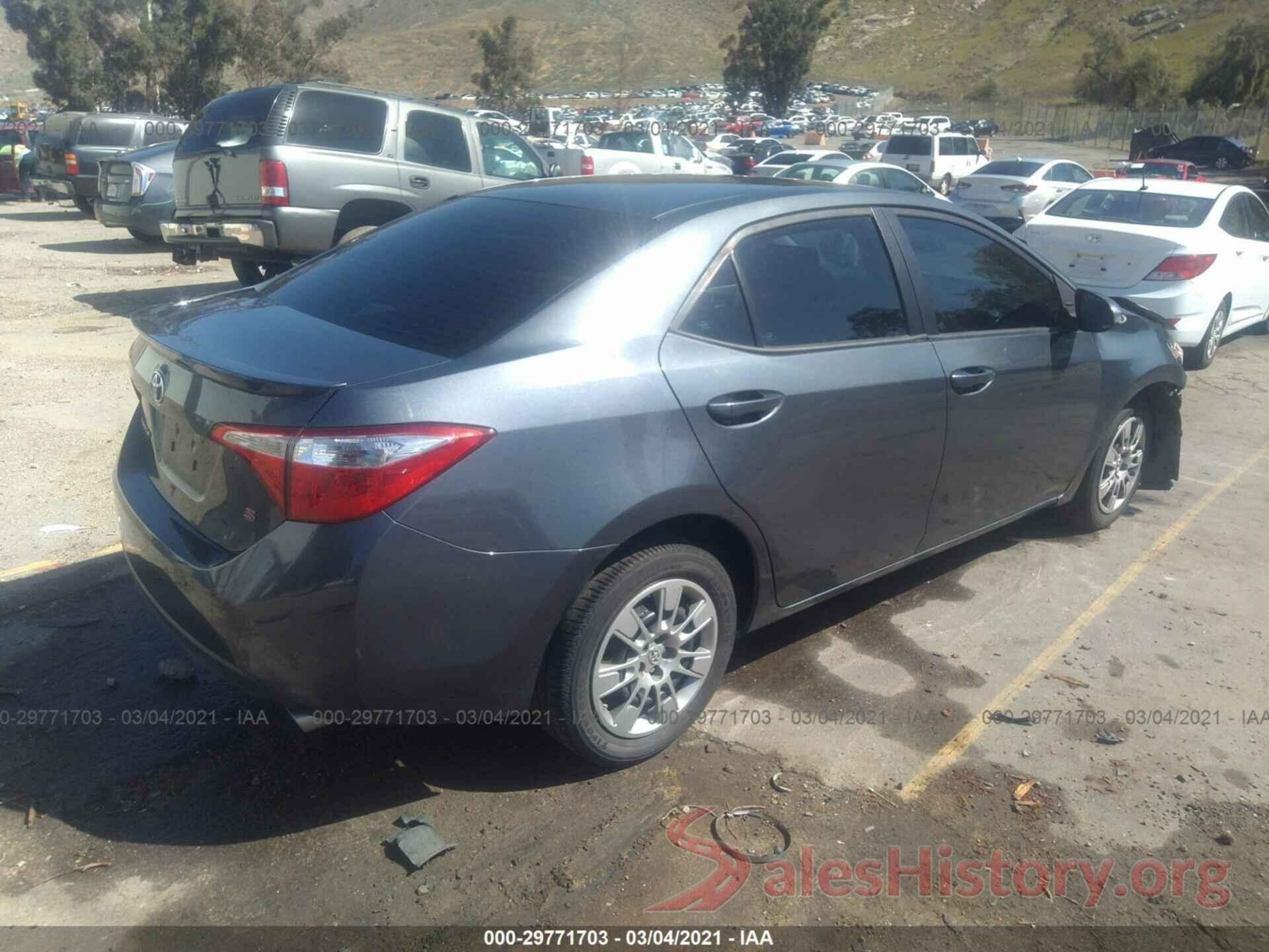 5YFBURHE4GP380770 2016 TOYOTA COROLLA