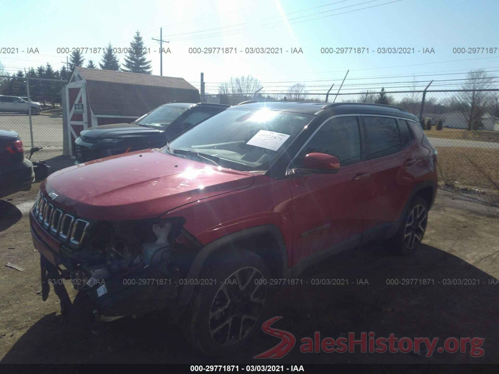 3C4NJDCBXJT399298 2018 JEEP COMPASS