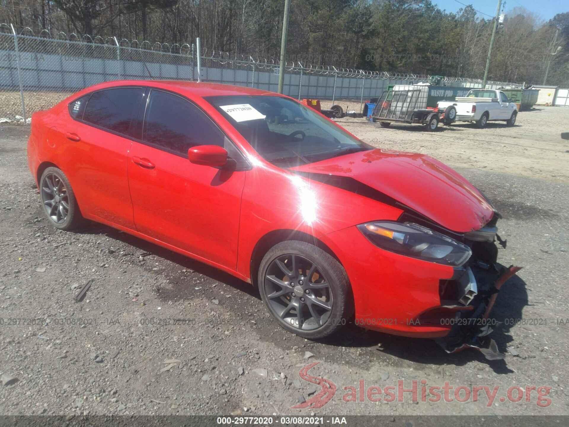 1C3CDFAA4GD682402 2016 DODGE DART